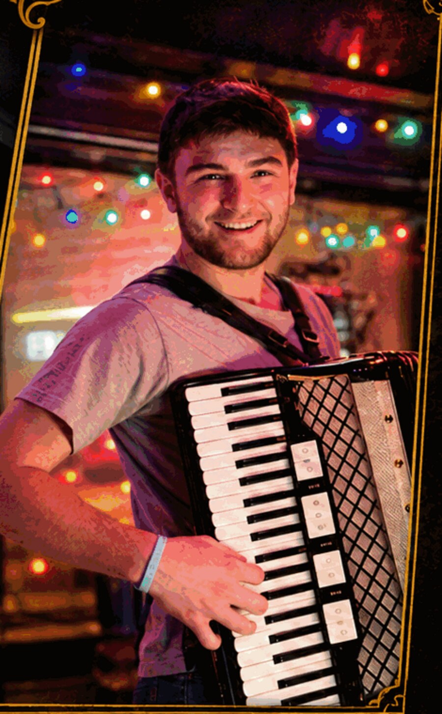 Live accordion music at Kochanski's